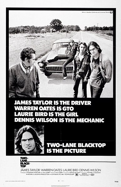 Tiedosto:Two-Lane Blacktop 1971 poster.jpg