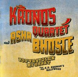 Studioalbumin You've Stolen My Heart: Songs From R.D. Burman's Bollywood with Asha Bhosle kansikuva