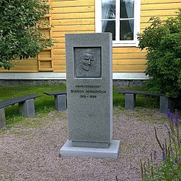 Gunnar Rosenholmin muistomerkki, Mustasaari.