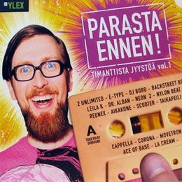 Kokoelmalevyn Parasta ennen! – Timanttista jyystöä Vol. 1 kansikuva