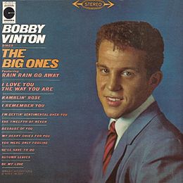 Studioalbumin Bobby Vinton Sings the Big Ones kansikuva