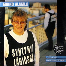 Studioalbumin Syntynyt lähiössä kansikuva