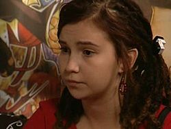 Sara Lohiniva Oona Kivirannan roolissa helmikuussa 2008 esitetyssä jaksossa.