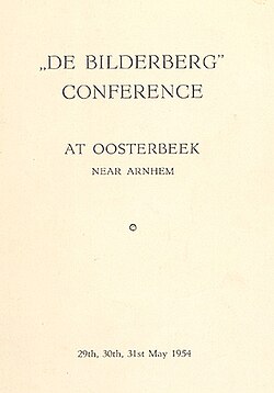 Bilderberg-Ryhmä: Perustaminen, Johto, Toiminta