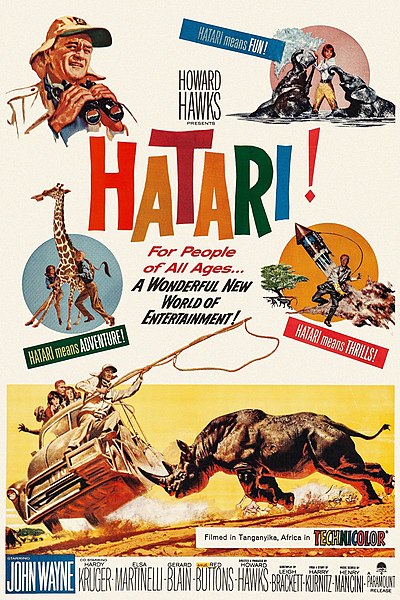 Tiedosto:Hatari 1962 poster.jpg