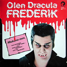 Studioalbumin Olen Dracula kansikuva