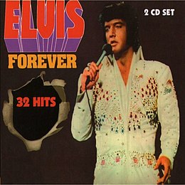 Studioalbumin Elvis Forever kansikuva