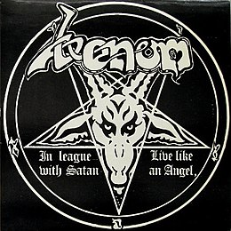 Singlen ”In League with Satan” kansikuva