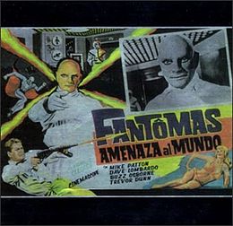 Studioalbumin Fantômas (aka Amenaza al Mundo) kansikuva