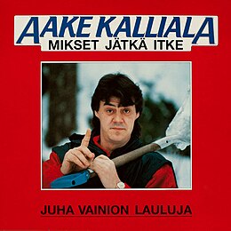 Studioalbumin Mikset jätkä itke kansikuva