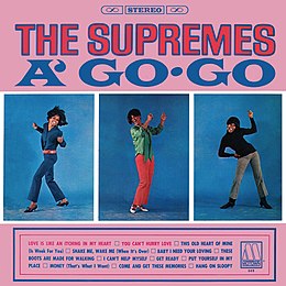 Studioalbumin The Supremes A’ Go-Go kansikuva