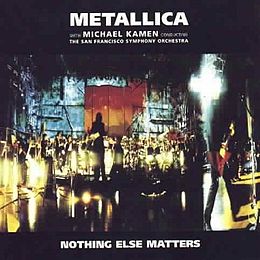 Singlen ”Nothing Else Matters ’99” kansikuva