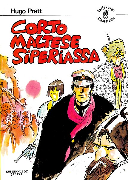 Tiedosto:Hugo Pratt Corto Maltese Siperiassa.jpg