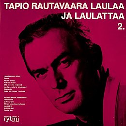 Studioalbumin Tapio Rautavaara laulaa ja laulattaa kansikuva