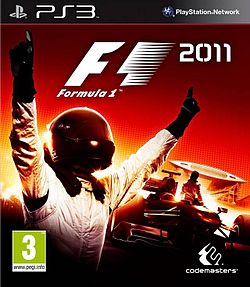 F1 2011 pelin kansikuva.