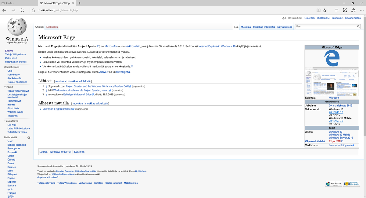 Microsoft Edge – Wikipedia