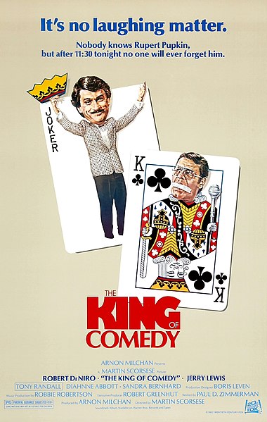 Tiedosto:The King of Comedy poster.jpg