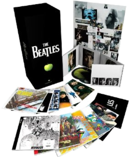 Boksi-julkaisun The Beatles Stereo Box Set kansikuva