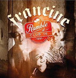 Livealbumin Rumble at Club 16 - Radiomafia Live 1991 kansikuva