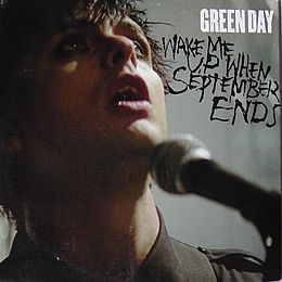 Singlen ”Wake Me Up When September Ends” kansikuva