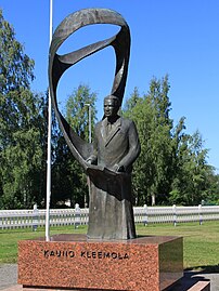 Kauno Kleemolan patsas, Kokkola (Kälviä), 1981.