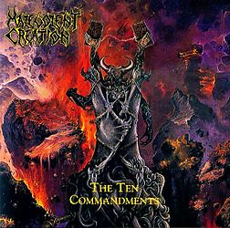 Studioalbumin The Ten Commandments kansikuva