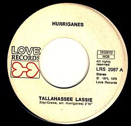 Singlen ”Tallahassee Lassie” kansikuva