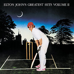 Kokoelmalevyn Elton John’s Greatest Hits Volume II kansikuva