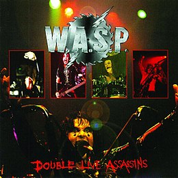 Livealbumin Double Live Assassins kansikuva