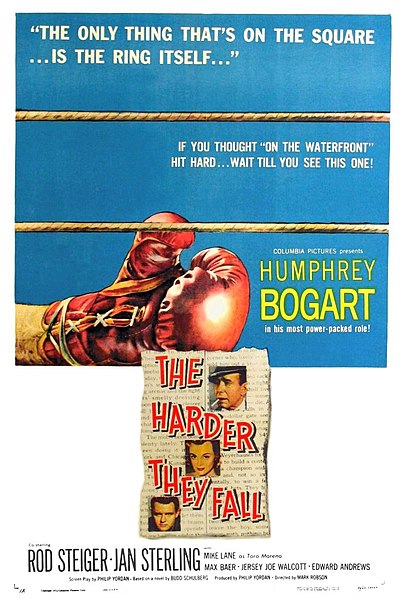 Tiedosto:The Harder They Fall 1956 poster.jpg