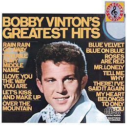 Kokoelmalevyn Bobby Vinton's Greatest Hits kansikuva