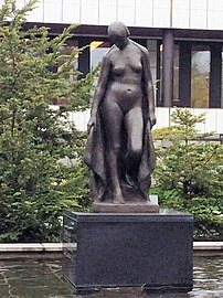 Nuori nainen (Mietteliäs Venus), 1911(1976), Mikkeli.