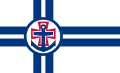 Vuodesta 1997 alkaen käytössä ollut lippu.
