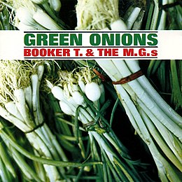 Studioalbumin Green Onions kansikuva