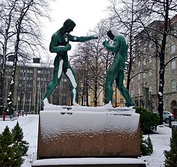 Nyrkkeilijät, 1932, Helsinki.