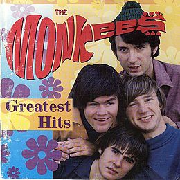 Kokoelmalevyn The Monkees Greatest Hits kansikuva