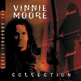 Kokoelmalevyn Vinnie Moore Collection: The Shrapnel Years kansikuva