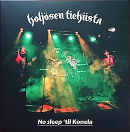 Livealbumin No Sleep ’til Konela kansikuva