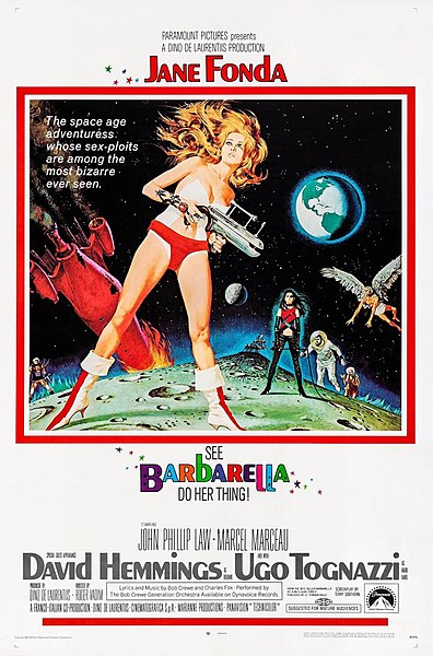 Tiedosto:Barbarella, the Queen of the Galaxy 1968 poster.jpg