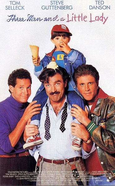 Tiedosto:Three Men and a Little Lady 1990 poster.jpg