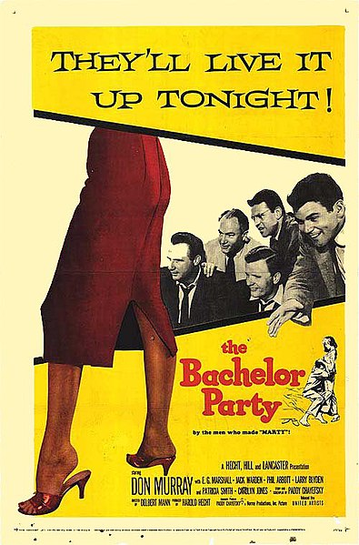 Tiedosto:The Bachelor Party 1957 poster.jpg