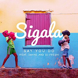 Singlen ”Say You Do” kansikuva