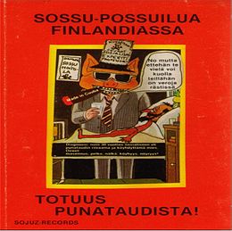 Studioalbumin Sossu-possuilua Finlandiassa kansikuva