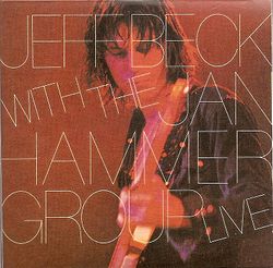 Livealbumin Jeff Beck with The Jan Hammer Group Live kansikuva