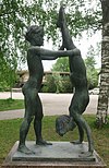 Panu Patomäki Kasinseisonta eli Leikkiviä lapsia (1983).jpeg