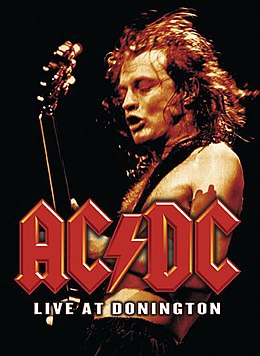 DVD-julkaisun Live at Donington kansikuva