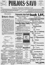 Pienoiskuva sivulle Pohjois-Savo (1903–1907)