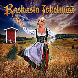 Studioalbumin Raskasta iskelmää kansikuva