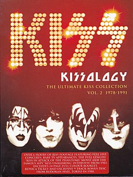 DVD-julkaisun Kissology Volume Two: 1978–1991 kansikuva