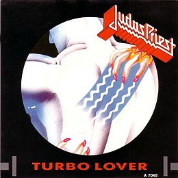 Singlen ”Turbo Lover” kansikuva